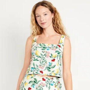 Old Navy Floral Tank Top - Multicolor sz S